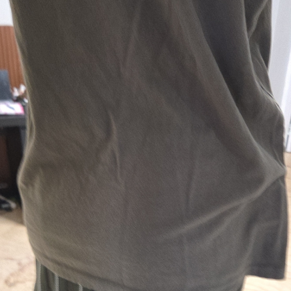 Denim & Supply Ralph Lauren Army Green Skull Tee [1065] - Picture 4 of 5